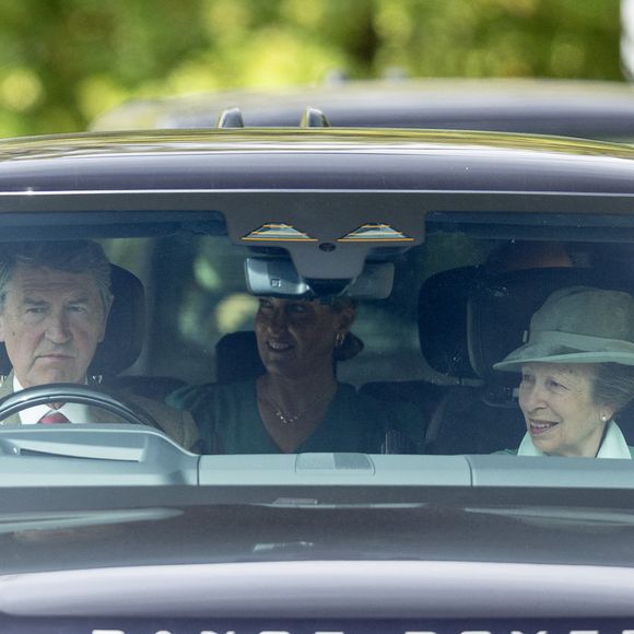 La famille royale assiste au service religieux traditionnel du dimanche à Crathie Kirk, Crathie.
©GOFF INF / BESTIMAGE