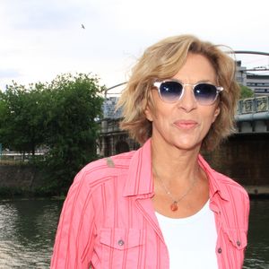 Corinne Touzet - 9ème Trophée de la Pétanque gastronomique au Port Yacht Marina à Paris, le 29 juin 2023. © Philippe Baldini / Bestimage