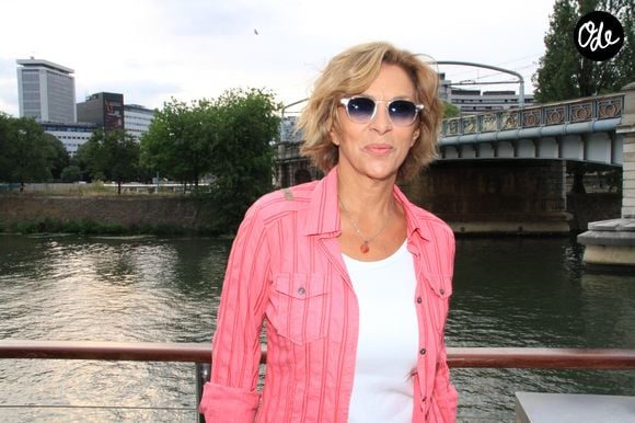 Corinne Touzet - 9ème Trophée de la Pétanque gastronomique au Port Yacht Marina à Paris, le 29 juin 2023. © Philippe Baldini / Bestimage