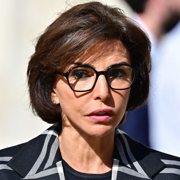 Rachida Dati, Ministre de la Culture - Cérémonie d’Adieu aux armes du général d’armée Thierry Burkhard, à l’Hôtel national des Invalides à Paris, le 5 septembre 2025. 
© Christian Liewig / Bestimage