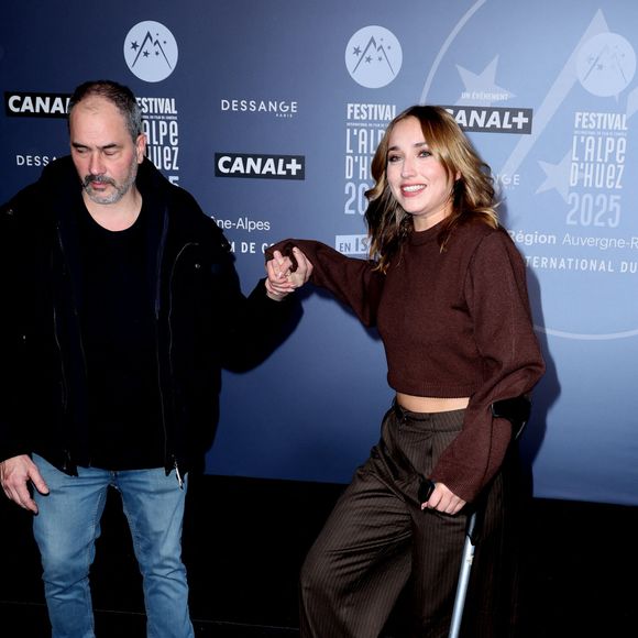Chloé Jouannet - Photocall lors de la 28ème édition du festival International du Film de Comédie à l'Alpe d'Huez le 14 janvier 2025. © Dominique Jacovides/Bestimage