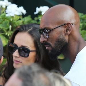 Nicolas Anelka et sa femme Barbara en septembre 2014 à Roland-Garros lors de la demi-finale de la Coupe Davis de la France face à la République tchèque.
Bestimage