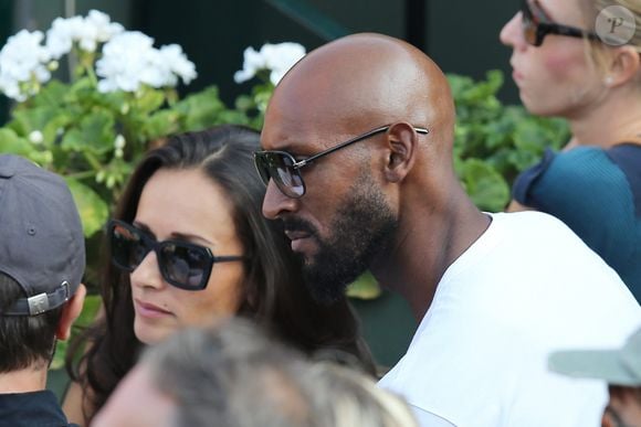 Nicolas Anelka et sa femme Barbara en septembre 2014 à Roland-Garros lors de la demi-finale de la Coupe Davis de la France face à la République tchèque.
Bestimage