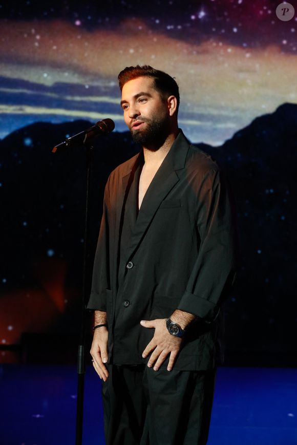 Exclusif - Kendji Girac - Surprises - Enregistrement de l'émission "La Boîte à Secrets N°20" dans les studios de la Cité du Cinéma à Saint-Denis, présentée par F.Bollaert et diffusée le 10 janvier sur France 3
© Christophe Clovis / Bestimage