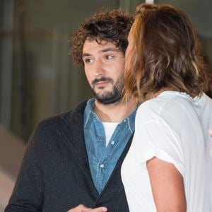 Laure Manaudou et Jérémy Frérot - Arrivées à la 17ème cérémonie des NRJ Music Awards 2015 au Palais des Festivals à Cannes, le 7 novembre 2015.