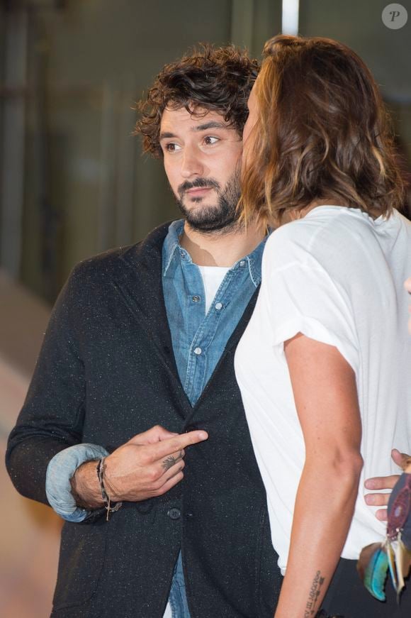 Laure Manaudou et Jérémy Frérot - Arrivées à la 17ème cérémonie des NRJ Music Awards 2015 au Palais des Festivals à Cannes, le 7 novembre 2015.