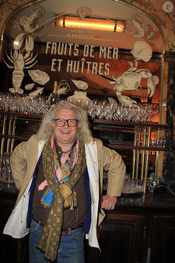 Exclusif - Rendez-vous avec Pierre-Jean Chalençon au restaurant "Le Vaudeville" à Paris le 15 mai 2024. © Philippe Baldini/Bestimage