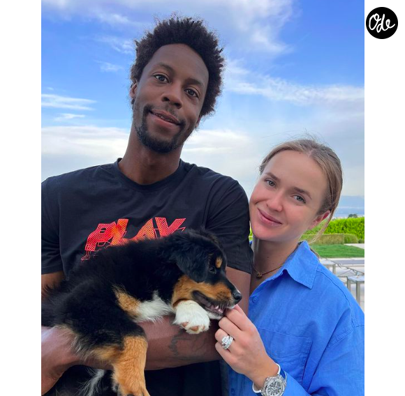 Gaël Monfils et Elina