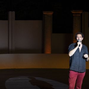 Exclusif - Eric Antoine - Spectacle "Adieu les Magnifiques" de Michel Boujenah au Théâtre de Verdure pour la clôture du 40ème Festival de Ramatuelle. Le 12 août 2024
© Cyril Bruneau / Festival de Ramatuelle / Bestimage