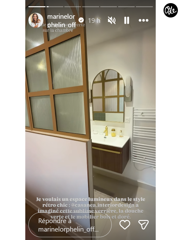 L'intérieur du nouvel appartement de Marine Lorphelin