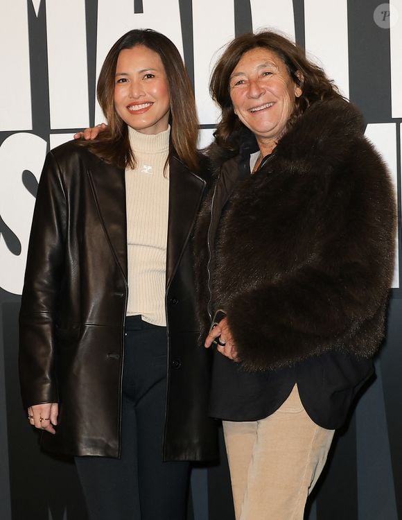 Charina Sarte et Sandrine Kretz - Avant-première du film "Marty Supreme" au Grand Rex à Paris le 3 février 2026. © Coadic Guirec/Bestimage