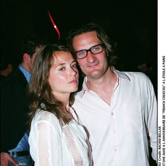 Frédéric Beigbeder et sa femme Diane à l’anniversaire de Franck Couecou à L’Étoile à Paris « plan serré ».
RACHID BELLAK / BESTIMAGE