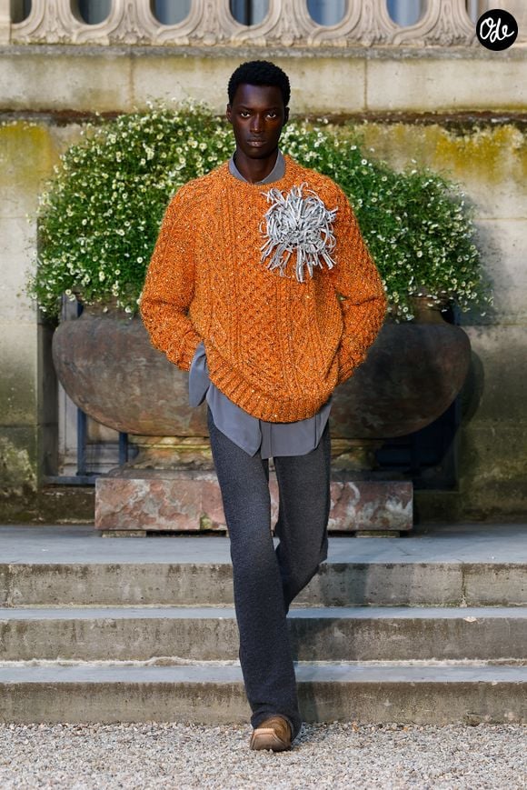 Défilé de mode Dior Homme Prêt à Porter Collection Homme Printemps/Été 2027 lors de la Fashion Week de Paris, France, le 24 juin 2026. © Bestimage
