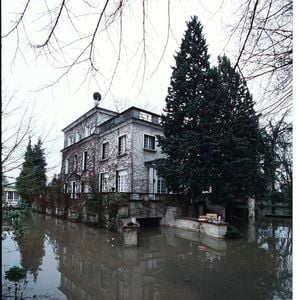 Maison de Véronique Sanson inondée. COADIC GUIREC / BESTIMAGE