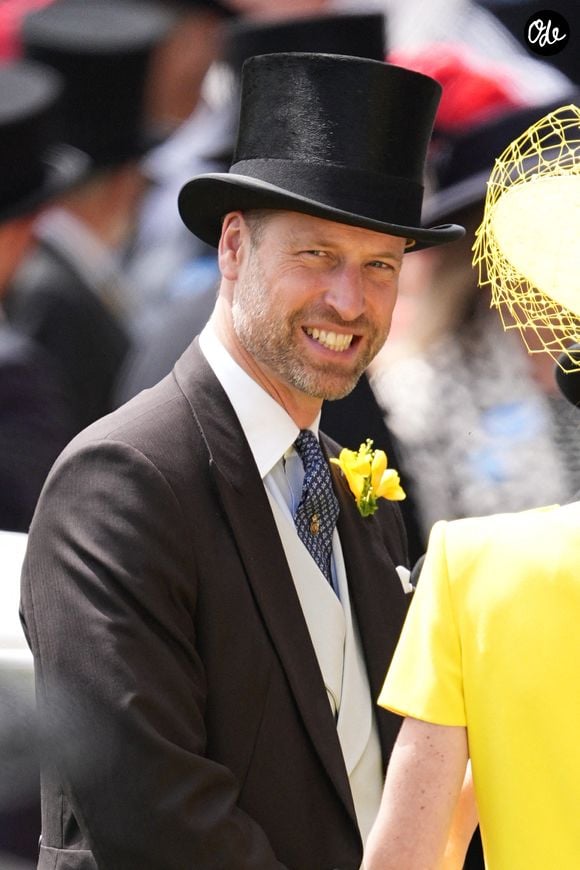 Le prince de Galles lors de la deuxième journée du Royal Ascot, à l'hippodrome d'Ascot, dans le Berkshire. Date de la photo : mercredi 17 juin 2026. Crédit photo : Aaron Chown/PA Wire