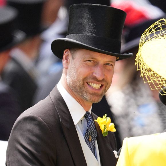 Le prince de Galles lors de la deuxième journée du Royal Ascot, à l'hippodrome d'Ascot, dans le Berkshire. Date de la photo : mercredi 17 juin 2026. Crédit photo : Aaron Chown/PA Wire