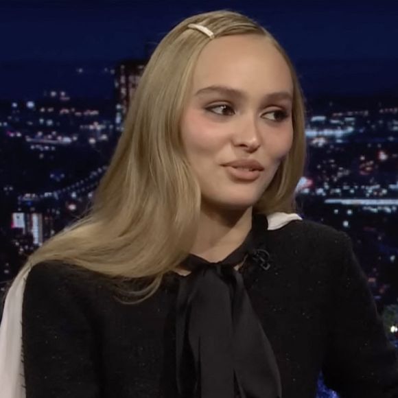 Lily-Rose Depp chez Jimmy Fallon 
Picture supplied by JLPPA