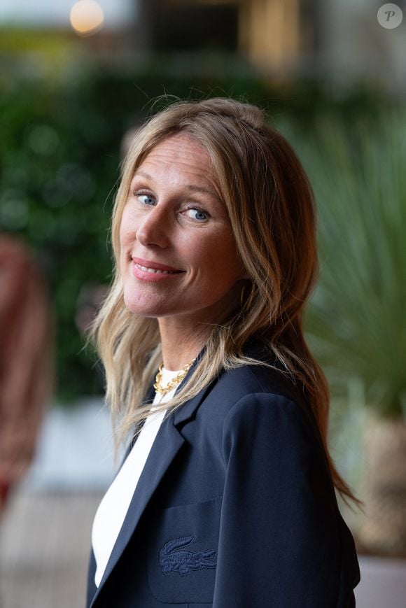 Agathe Lecaron à la session du Village pendant les Internationaux de France 2025 à Roland Garros le 04 juin 2025 à Paris, France. Photo de Nasser Berzane/ABACAPRESS.COM