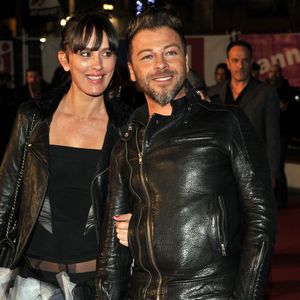 Christophe Mae et sa femme Nadege Sarron - 15eme edition des NRJ Music Awards au Palais des Festivals à Cannes le 14 decembre 2013. @JACOVIDES-JUNIOR / BESTIMAGE