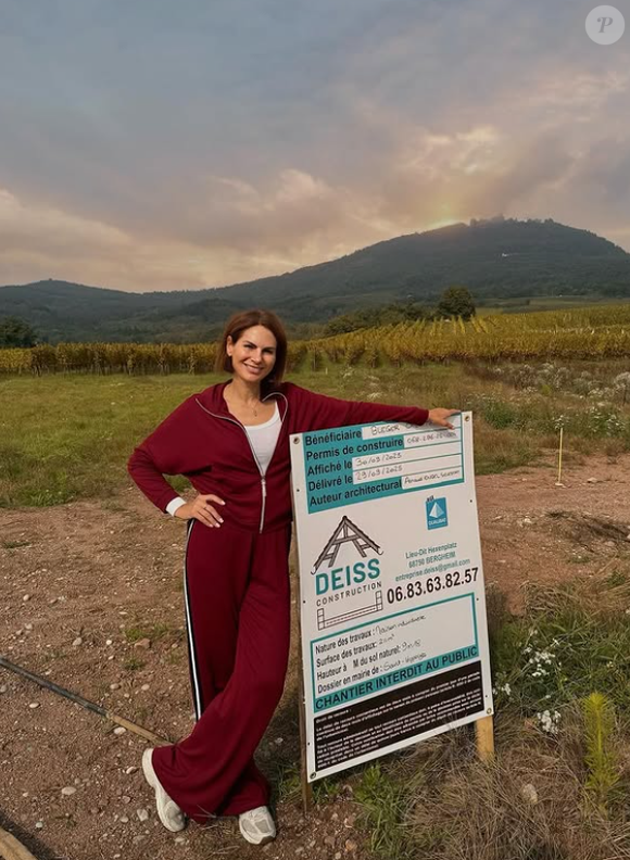 C'est ici que débutera bientôt la construction de sa nouvelle maison !

Laetitia Bleger, Miss France 2004, se lance dans un nouveau projet.