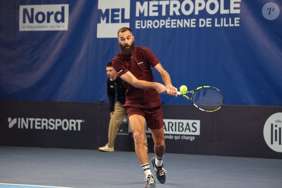 Benoit PAIRE (France) lors du Play In Challenger Lille 2024 ATP Challenger Tour