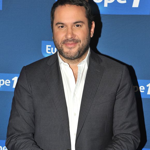 Bruce Toussaint - Photocall - Europe 1 fait Bobino a Paris le 18 février 2013. Photo par VEEREN / BESTIMAGE
