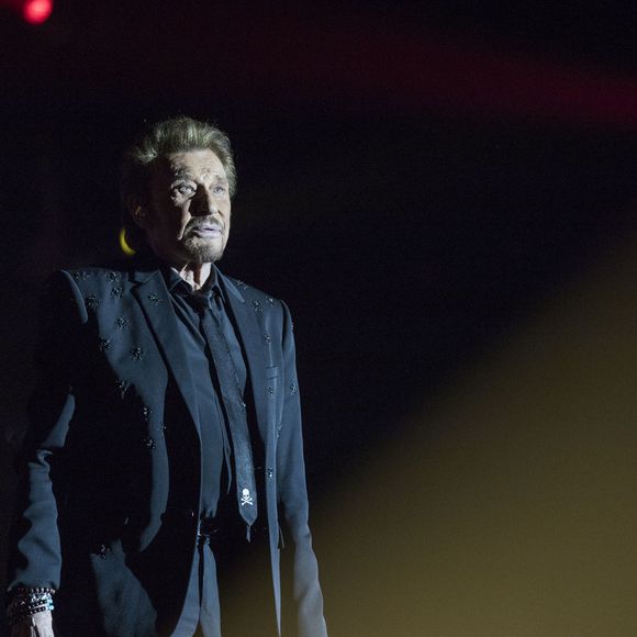 Info - Sortie du double CD-DVD live des Vieilles Canailles - Johnny Hallyday - Concert des "Vieilles Canailles" à l'AccorHotels Arena à Paris, le 25 juin 2017. © Olivier Borde/Bestimage