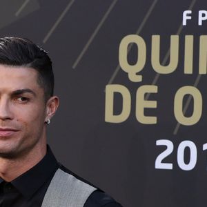 Cristiano Ronaldo - Cérémonie de remise des prix '' Quinas de Ouro 2019 '' de la Fédération portugaise de football, dans la salle Carlos Lopes à Lisbonne, le 3 septembre. © Petro Fiuza / Xinhua via ZUMA Wire / Bestimage.