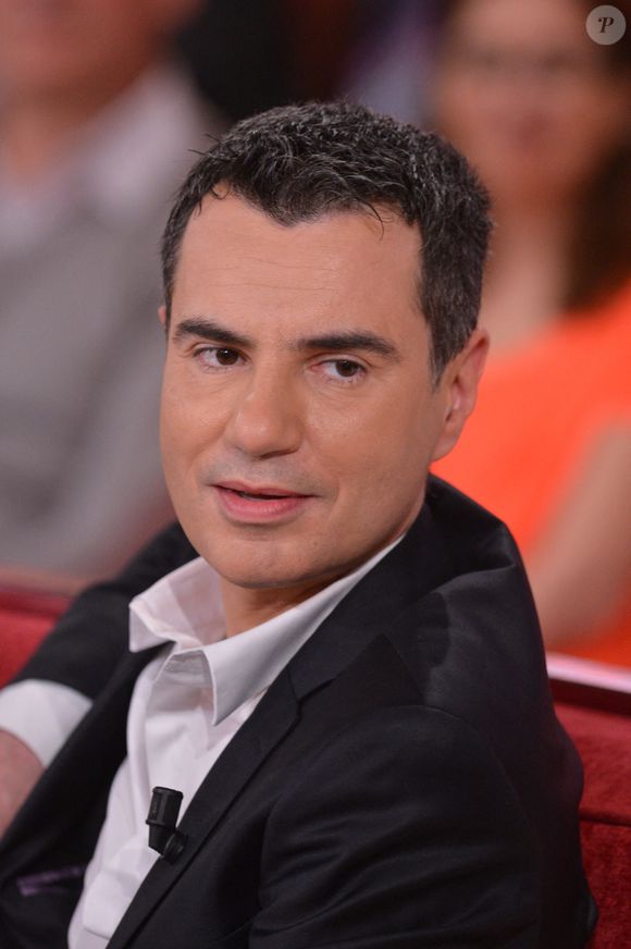 Laurent Luyat lors de l'enregistrement de Vivement Dimanche le 6 mai 2013 à Paris, France. Photo de Max Colin/ABACAPRESS.COM