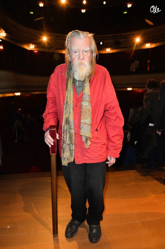 Michael Lonsdale - Cérémonie de remise du prix du Brigadier au Théâtre Montparnasse à Paris le 17 février 2017. © Coadic Guirec / Bestimage