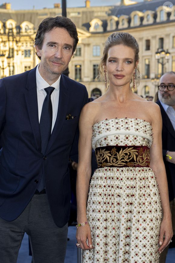 Antoine Arnault, Natalia Vodianova au Défilé " Vogue World " Place Vendôme dans le cadre de la Fashion Week de Paris, France, le 23 juin 2024. © Olivier Borde/Bestimage