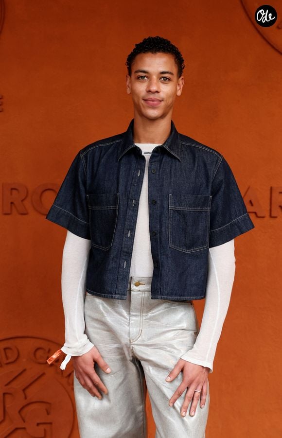 Guillaume Diop au photocall du village lors des Internationaux de France de Tennis de Roland Garros 2026, à Paris, France, le 6 juin 2026. © Jacovides-Moreau/Bestimage