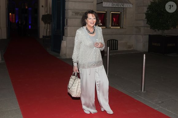 Claudia Cardinale - Dîner de charité "Paramour" organisé par LINK Fonds de dotation contre le Sida à l'hôtel d'Evreux à Paris, France, le 27 mai 2018.
Photo : Agence / Bestimage