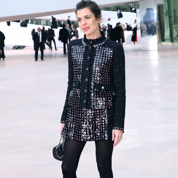 Charlotte Casiraghi - Célébrités au Défilé de Mode Chanel, Collection Haute Couture Printemps / Été 2025, dans le cadre de la Fashion Week de Paris, France, le 27 Janvier 2025. 

© Bertrand Rindoff / Bestimage