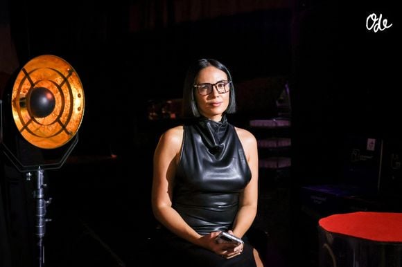 Exclusif - Agathe Auproux, lors de l’ enregistrement de TBT9, présenté par C.Hanouna et diffusé en direct sur W9 - Paris le 31 aout 2026. © Jack Tribeca / Bestimage