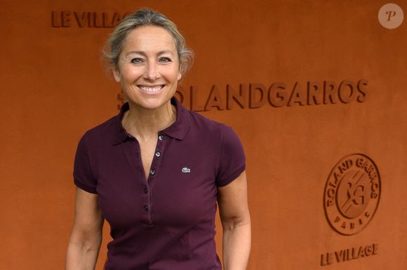 Anne-Sophie Lapix assiste aux Internationaux de France 2024 à Roland Garros le 2 juin 2024 à Paris, France. Photo by Laurent Zabulon/ABACAPRESS.COM