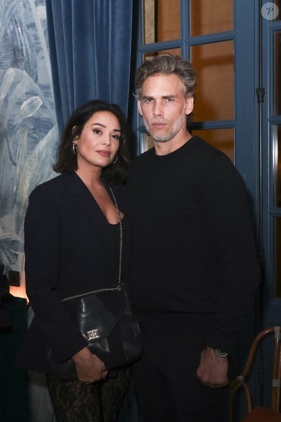Exclusif -  Lola Dewaere et son compagnon Gianni Giardinelli - Quatrième édition de la soirée "Les jeudis de Sandra" au Café Lapérouse organisée par S.Sisley à Paris le 29 février 2024. © Jack Tribeca / Bestimage