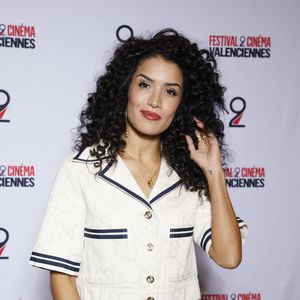 Sabrina Ouazani au photocall de la cérémonie de clôture de la 12ème édition du Festival 2 Cinéma de Valenciennes, au cinéma Gaumont. Valenciennes, le 27 septembre 2022. © Denis Guignebourg/Bestimage