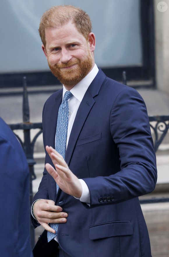 Le prince Harry, duc de Sussex, est de retour à Londres pour faire appel d'une décision de la Haute Cour sur la question de savoir s'il a droit à des gardes du corps armés payés par le contribuable, à Londres, Royaume Uni, le 8 avril 2025. © Humphrey Nemar/MirrorPix/Bestimage