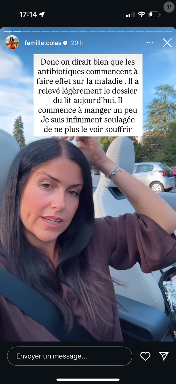 Delphine Colas (Familles nombreuses, la vie en XXL) donne des nouvelles de son mari Olivier, dimanche 7 septembre 2025 sur Instagram.