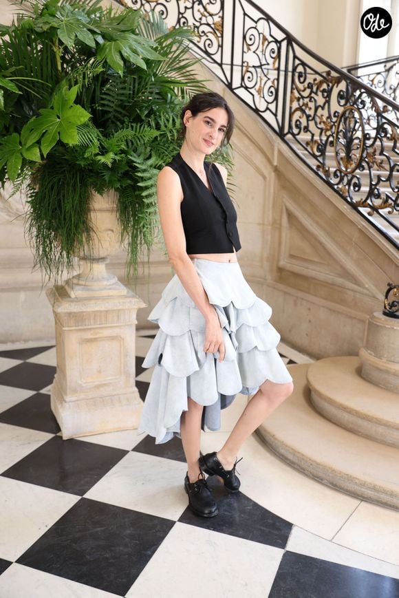 Mais Solution de continuité, qu’est-ce que cela signifie ? "Un endroit où il y avait une histoire, une continuité, mais où il n’y en a plus."

Nine d'Urso au photocall du défilé de mode DIOR Collection Haute Couture Automne/Hiver 2026-2027 lors de la Fashion Week de Paris (PFW) au musée Rodin, à Paris, France, le 6 juillet 2026. © Denis Guignebourg/Bestimage