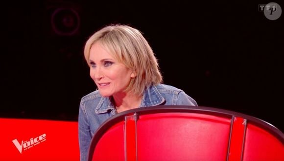 Photo : Patricia Kaas sur le plateau de "The Voice" lors des auditions à  l'aveugle ce samedi 8 février 2025. (Capture d'écran - The Voice - TF1). -  Purepeople