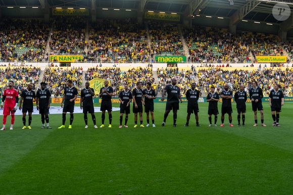 Match des Légendes du Variétés Club de France contre le FC Nantes au profit du Secours Populaire au stade de la Beaujoire à Nantes le 3 juin 2025. © Martin Bousseau/Bestimage