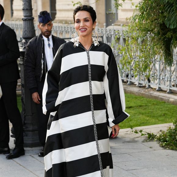 Farida Khelfa assistant au Bal d’Été au Musée des Arts Décoratifs le 6 juillet 2025 à Paris, France. @ Lucia Sabatelli / Bestimage