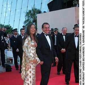 Nathalie Marquay et Jean-Pierre Pernaut lors de la montée des marches de "L'adversaire" au Festival de Cannes en 2022. © FIZET-ARNAL-JACOVIDES / BESTIMAGE