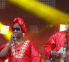 Les deux artistes s'étaient rencontrés dans les années 80 

Amadou et Mariam lors de l'édition spéciale pour les soignants du festival Solidays 2021 à l'hippodrome ParisLongchamp, le 4 juillet 2021.
© Christophe Clovis/Bestimage