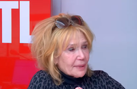 Clémentine Célarié en pleurs sur RTL ©RTL