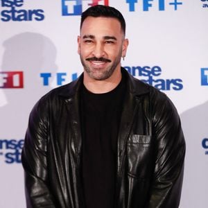 Adil Rami - Photocall de lancement de la saison 2025 de "Danse avec les stars" (DALS) au siège de  TF1 à Boulogne-Billancourt, France, le 16 janvier 2025. © Christophe Clovis / Bestimage