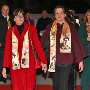 2ème soirée de sélection du 47ème Festival International du Cirque de Monte-Carlo en présence de la princesse Stéphanie de Monaco et de sa fiile Camille Gottlieb sous le chapiteau Fontvieille à Monaco, le 18 janvier 2025. © Bruno Bébert/Pool Monaco/Bestimage