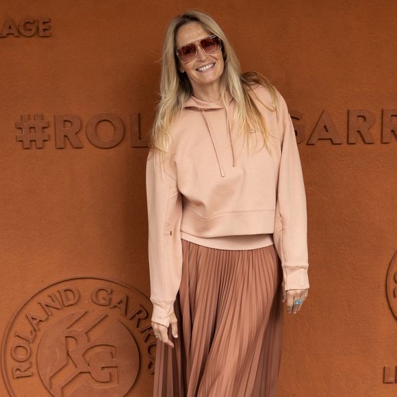 Estelle Lefébure au village lors des Internationaux de France de Tennis de Roland Garros 2025, à Paris, France, le 5 Juin 2025. © Jacovides-Moreau/Bestimage